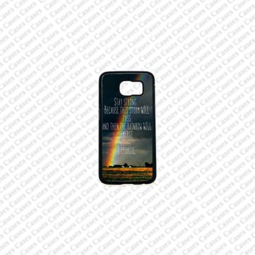 Krezy Case Samsung Galaxy S6 Edge Case, Cute Samsung Galaxy S6 Edge Cover, Unique Inspirational Quote Samsung Galaxy S6 Edge Case, Galaxy S6 Case, Cool Edge II Case