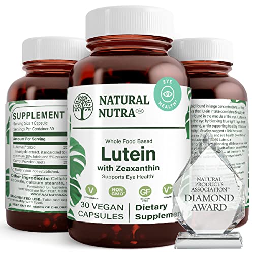 Natural Nutra Lutein with Zeaxanthin Supplement 20mg Parent