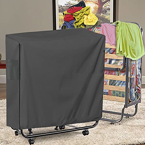 Rollaway Bed Cover, 39”L x 15”W x 44.8”H, Folding Bed Storage Cover