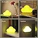 LED Night Lights for Kids Baby Nursery Infant Toddlers Nightlights Touch Sensor Portable Automatic Decorative Wall for Child Bedroom USB Charger White Yellow (yellow)