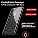 iPhone 7 Plus / 8 Plus Case，Cafele Clear Hybrid Case with Thin Tempered Glass Back Cover and Soft Silicone Rubber Bumper Frame for Apple iPhone 8 Plus / iPhone 7 Plus - Black Frame [Shock Absorption]