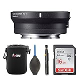 Sigma MC-11 Lens Mount Converter (E-Mount To Canon Mount W/ 16GB SD
Card & Essential Photo Bundle