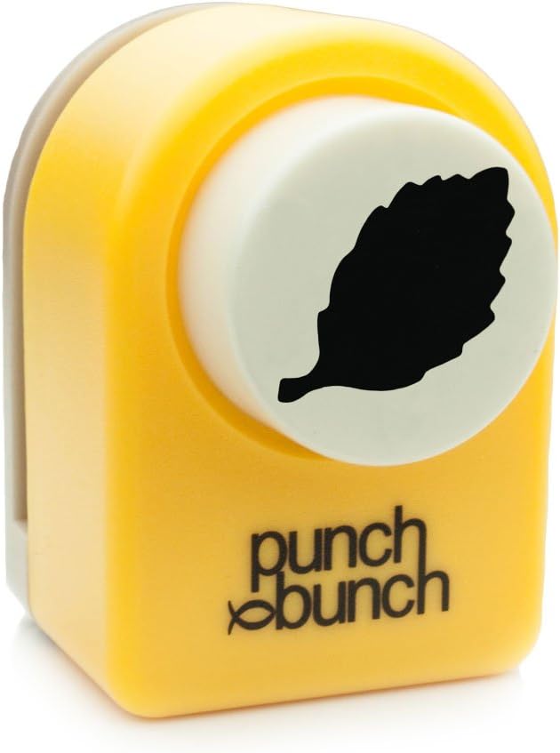 Punch Bunch 1-Piece 1-inch Medium Punch-Birch Leaf