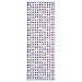 EBOOT 280 Pairs Stick on Gems Stickers, Self-Adhesive Glitter Craft Crystal Sticker, Multicolor and Assorted Shapes