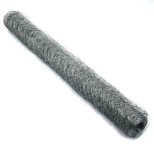 Garmix Sechseckgeflecht Verzinkt 50mm 0.7mm Kaninchendraht Hasendraht (200cm, 50m) – Bild 5