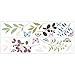 RoomMates Botanical Butterfly Peel and Stick Wall Decals, ,