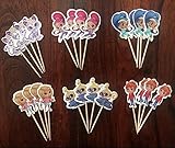 SHIMMER AND SHINE CUPCAKE TOPPERS BIRTHDAY PARTY SUPPLIES SET OF 24