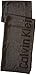 Calvin Klein Men's Plaited Logo Scarf, Charcoal, One Size