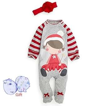 Amazon.com: Baby Christmas Cloths Outfits Boy Girl Kids ... Amazon.com: Baby Chr