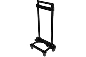 DIKACA Telescoping Handle Lightweight Folding Dolly Cart Portable with Large Capacity for Shopping and