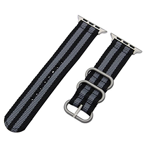 Trumirr nylon watchband for iwatch apple watch 42mm series 3, ser…