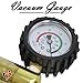 Vacuum Pump ULTIMA BLACK Hand Operated with Gauge & Cover