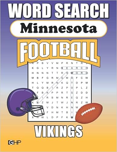minnesota vikings word search word find puzzle book for all vikings football fans publishing greater heights 9781639750153 amazon com books