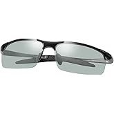 YIMI Polarized Photochromic Sunglasses for Men Women Outdoor Sports Driving Anti Glare UV400 Protection z87 Safety Glasses