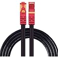 Ethernet Cable 25 ft, ShineKee 26AWG Heavy-Duty Cat7 Networking Cord Patch Cable RJ45 10 Gigabit 600Mhz LAN Wire Cable STP for Modem Router PC Mac Laptop PS2 PS3 PS4 Xbox