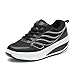 SAGUARO Platform Toning Rocker Shoes Womens Tennis Sneakers Wedges Shape Up Thick Sole For Walking