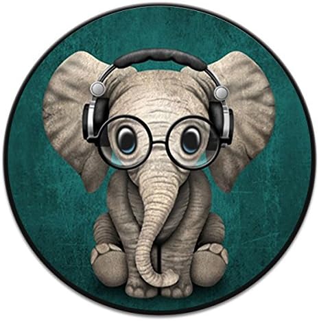Multi-Function Holder,Expanding Stand Pop Grip Mount Socket For All Smartphones and Tablet Devices, Fashion Air Sac Cell Phone Holder - Cute Elephant