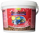 TetraCichlid Floating Cichlid Sticks, Pond Fish Food, Nutritionally Balanced