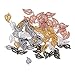 Yiotfandoll 75PCS Antique Hollow Filigree Leaf Charms Tree Leaves Alloy Pendants Beads Charms for DIY Jewelry Findings Making