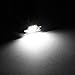 Partsam DE3175 31mm Festoon LED Light Bulbs DE3021 3175 Interior Map Dome Door Courtesy Light Bulbs -6Pcs White