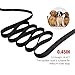 Parboo Retractable Dog Leash,16 ft Dog Walking Leash for Medium Dogs up to 80lbs, Black