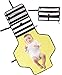 Baby Diaper Changing Pad Clutch - Portable Diaper Changing Station for Baby Newborn Infant，Foldable Mat with Detachable Pad & Built-in Head Cushion - Comfortable Waterproof Wipeable