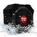 Portable Wireless Bluetooth Speakers V4.1 with Louder Volume HD Sound, Waterproof Ipx5 Super Rugged Hi-def Bass Subwoofer, Perfect Gift for Sports, Beach, Shower, Smack Black