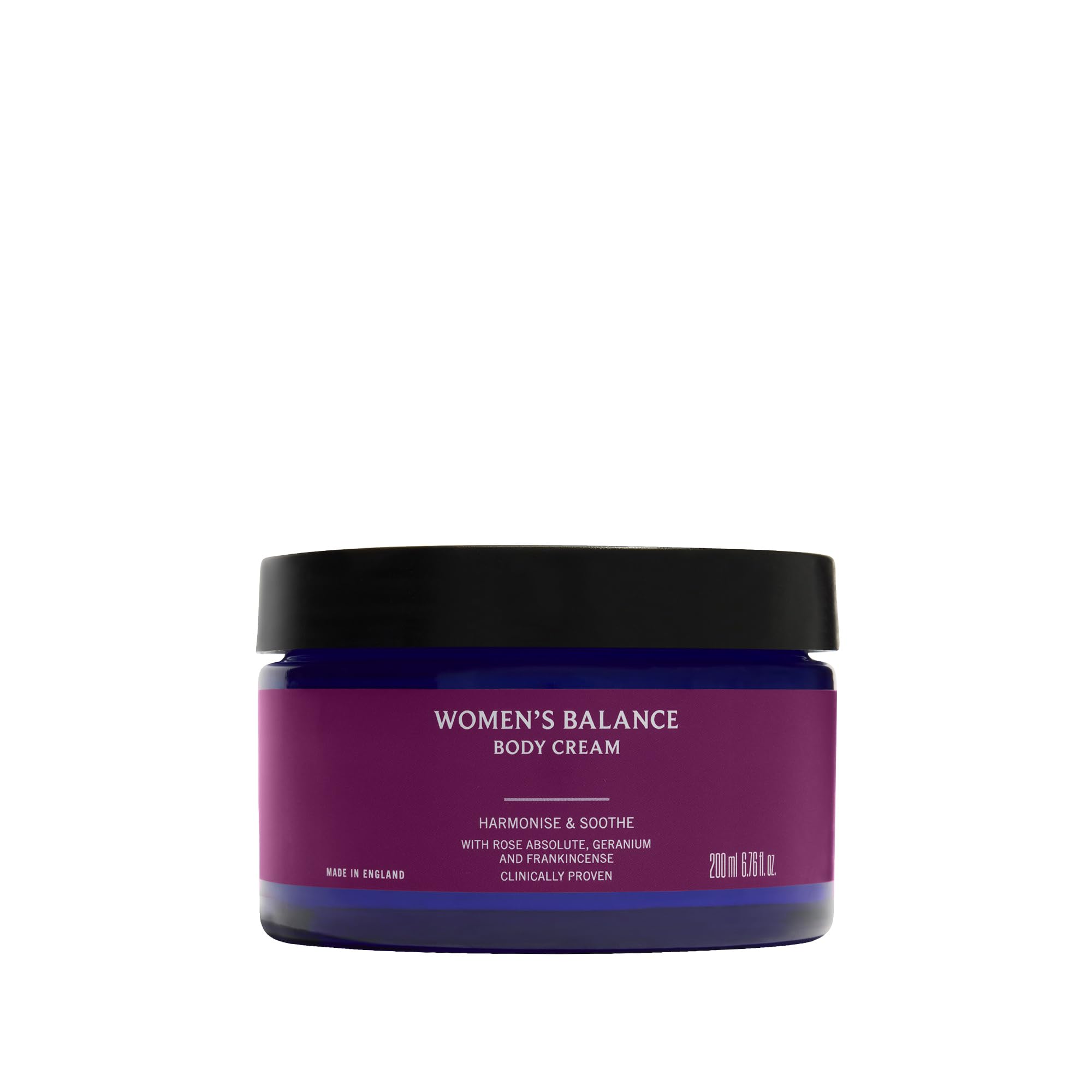 Neal's Yard Remedies | Women's Balance Body Cream | Vegan | Skin Care Gifts for Women | Deeply Nourishing Cream with a Balancing Blend of Essential Oils | 200ml