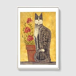 SIGNFORD Framed Canvas Home Artwork Decoration Lines Art...