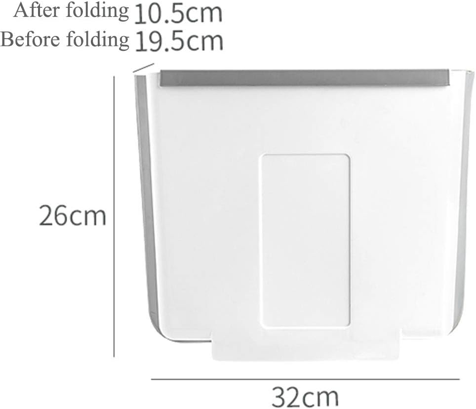 Botes de Basura de Cocina, Botes de Basura de Pared Plegables para el