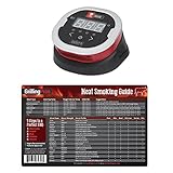 Weber iGrill 2 Thermometer With GrillingPros Weather Proof Meat Smoking Guide Magnet