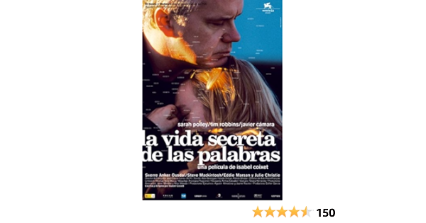 Amazon Com The Secret Life Of Words La Vida Secreta De Las Palabras Non Usa Format Pal Reg 2 Import Spain Eddie Marsan Javier Camara Julie Christie Leonor Watling Sarah