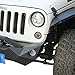opar 4 inch Blue Fog Lights w/White Halo & Blue Bulbs Driving Lamps for 2007-2018 Jeep Wrangler JK