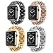 HOMEKE Metal Band for Apple Watch Band 38mm / 42mm, Stainless Steel iWatch Band with Flexible Chains Style Bracelet Strap