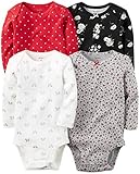Carter's Baby Girls Multi-Pk Bodysuits 126g458, Assorted, 12M