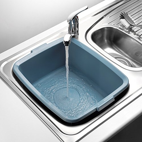 Addis Plastic Washing Up Bowl Utility Butler Belfast Sinks, Air Blue