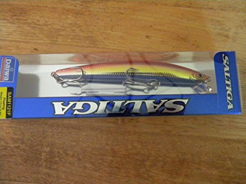 Daiwa SALTIGA laser Minnow Red smelt GOLD EEL SAM1121F14 BARRA Strper LURE NEW
