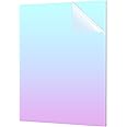 Iridescent Acrylic Sheets 8"x12" | 3mm Thick (1/8") | Rainbow Color-Changing Plexiglass | Perfect for Crafts, Signs, and Displays | Single | Lightweight & Durable | Scratch-Resistant