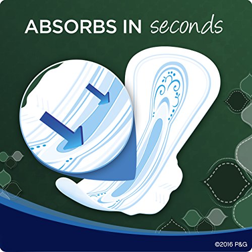 Always Ultra Thin Extra Heavy Overnight Pads, 24 Count