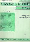 Standard Overtures for Piano (Everybody's Favorite No. 60)