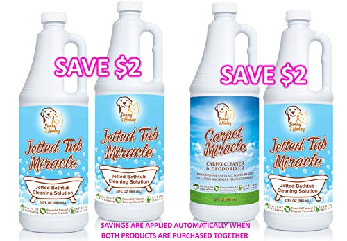 Jetted Tub Miracle - Jacuzzi Tub Jet Cleaner, Whirlpool Bathtub Jet Cleaner, Easy to use Spa Hot ...