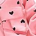Kids Long Sleeves Cute Heart Pattern T Shirt Tops with Bow Tie + Pants Set 2 Pieces Outfit For Toddler Baby & Little Girls, Pink, Age 18-24 Months = Tag 90