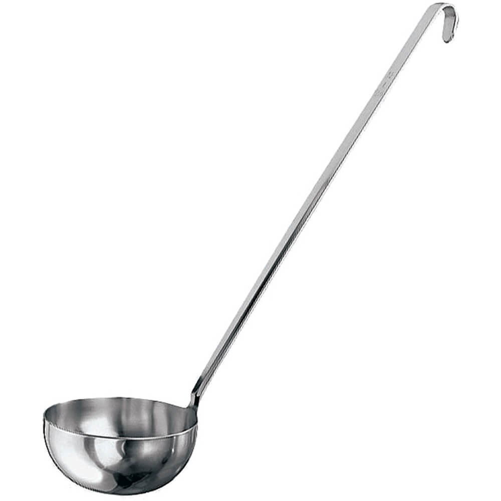 Paderno World Cuisine one Piece Stainless Steel ladle 34 oz. — image 1
