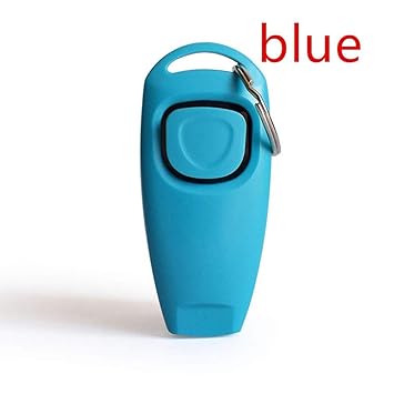 Adeeing Plastic 2-in-1 Multi-Function Pets Clicker Whistle