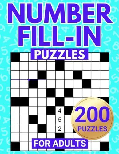 Number Fill-In Puzzles for the Whole Family – 4 Pack [Paperback