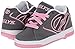 Heelys Propel Skate Shoe , Grey/Pink, 2 M US Little Kid