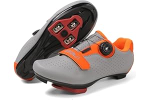 MCRONJI Cycling Shoes, Unisex Delta Cleats Compatible, Indoor Peloton and Outdoor Road Bike Shoes for Men and Women