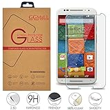 Motorola MOTO X (2nd Generation) Tempered Glass Screen Protector, (GG MALL) Anti Scratch Explosion Proof Screen Protector - Tempered Glass for Motorola Moto X2 2nd gen
