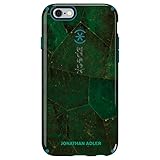 Speck Products CandyShell Inked Jonathan Adler Cell Phone Case for iPhone 6/6S - Retail Packaging - CaracasPenshell/Peacock Glossy