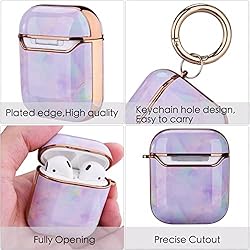 OLEBAND Airpod Case Cover with Keychain and Cute